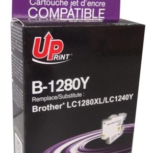 Мастилница UPRINT LC1280XL/1240 BROTHER, Yellow 1