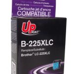 Мастилница UPRINT LC225XL BROTHER, Cyan 1