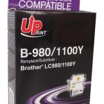 Мастилница UPRINT LC980/1100 BROTHER, Yellow 1