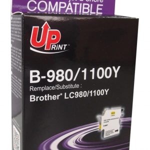 Мастилница UPRINT LC980/1100 BROTHER, Yellow 1