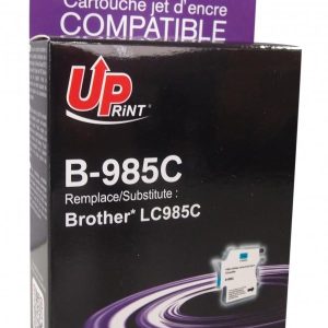 Мастилница UPRINT LC985, BROTHER, Cyan 1