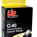 Мастилница UPRINT PG-40XL CANON, Черен 1
