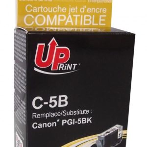 Мастилница UPRINT PGI-5 CANON, С чип, Черен 1