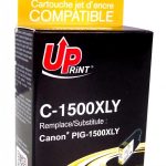 Мастилница UPRINT PGI1500 Canon, Син 1