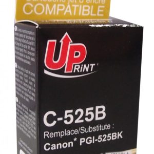 Мастилница UPRINT PGI525 CANON, С чип, Черен 1