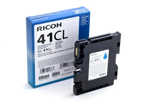 Мастило гел RICOH GC 41CL, GelJet SG 2100N/2100DN, 600 копия,Cyan 1