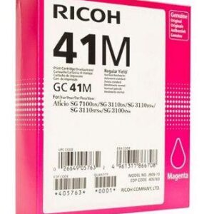 Мастило гел RICOH GC41M ,2200 копия, Magenta 1