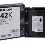 Мастило гел RICOH GC42K, 10000 копия , Черен 1