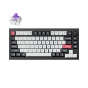 Механична клавиатура Keychron Q1 HE QMK 75% Carbon Black - Wireless 1