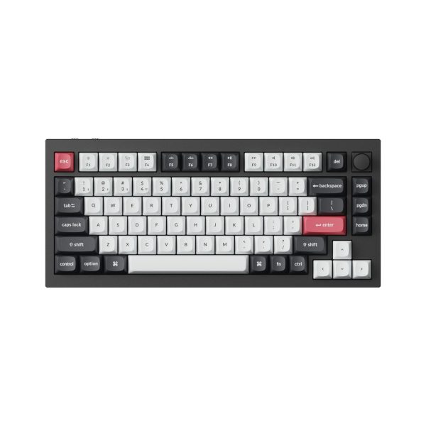 Механична клавиатура Keychron Q1 HE QMK 75% Carbon Black - Wireless 2
