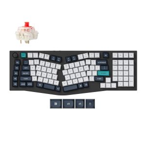 Механична клавиатура Keychron Q13 Max Carbon Black - Wireless, Jupiter Red 1