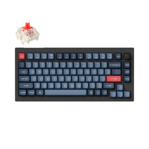 Механична клавиатура Keychron V1 MAX QMK 75% Carbon Black - Wireless 1
