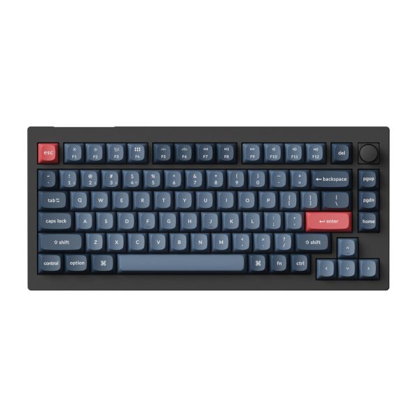 Механична клавиатура Keychron V1 MAX QMK 75% Carbon Black - Wireless 2