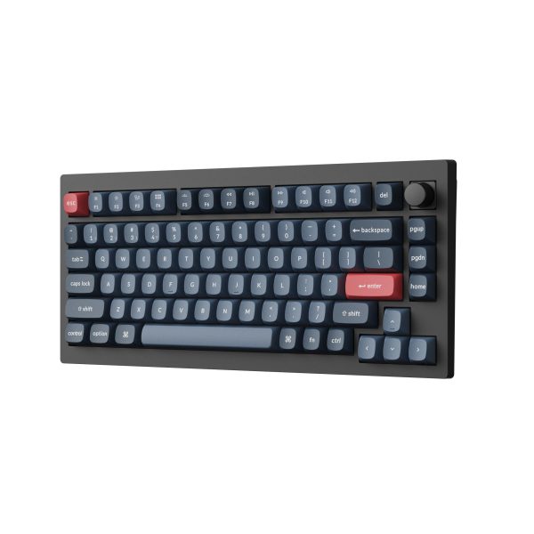 Механична клавиатура Keychron V1 MAX QMK 75% Carbon Black - Wireless 4