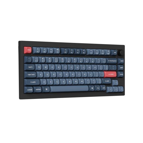 Механична клавиатура Keychron V1 MAX QMK 75% Carbon Black - Wireless 5