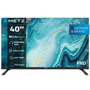 METZ Телевизор 40MTE2000Z 40" LED TV, HD, черен 1
