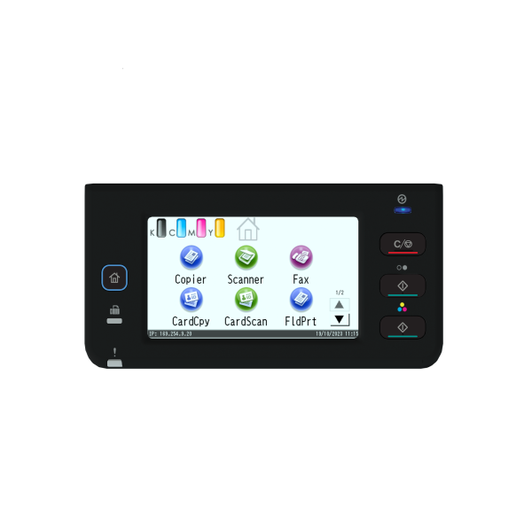 МФУ цветно у-во принтер/скенер/копир RICOH M C320FSE, 32 стр/мин, SPDF/50стр/,LAN,Bluetooth, 4.3"тъч дисплей 3