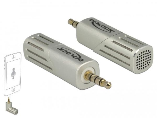 Микрофон DeLock 65893, За смартфон/таблет, 65893 3