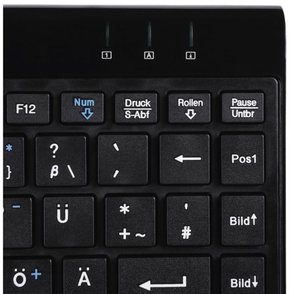 Мини клавиатура за лаптоп HAMA SL720, Черна 4