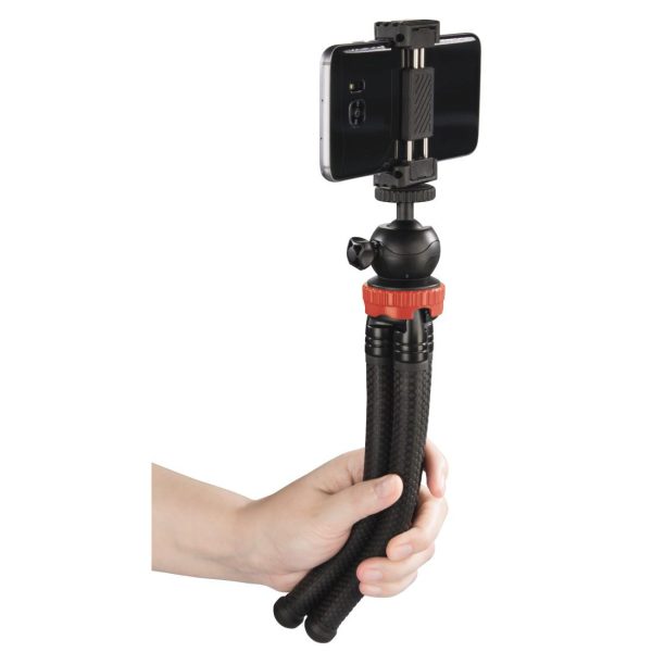 Мини статив HAMA FlexPro, За смартфони GoPro и фото камери, 27 см 5