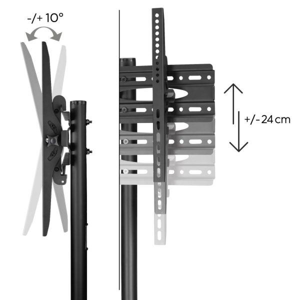 Мобилна стойка за TV HAMA Trolley , до / 75", 220874 7