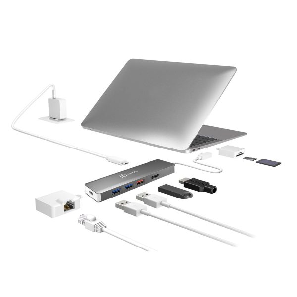 Модулна докинг станция j5create JCD375, 2 модула, USB-C 4