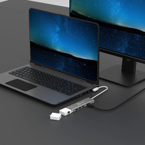 Модулна докинг станция j5create JCD375, 2 модула, USB-C 5