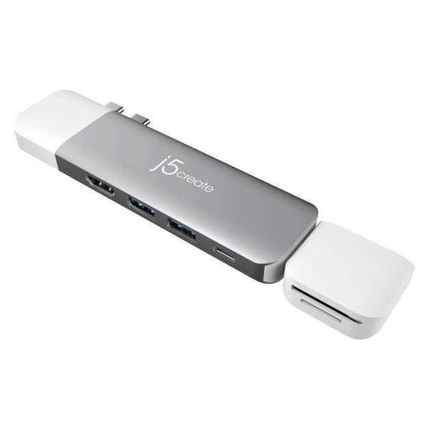 Модулна докинг станция j5create JCD387, 2 модула, USB-C 4
