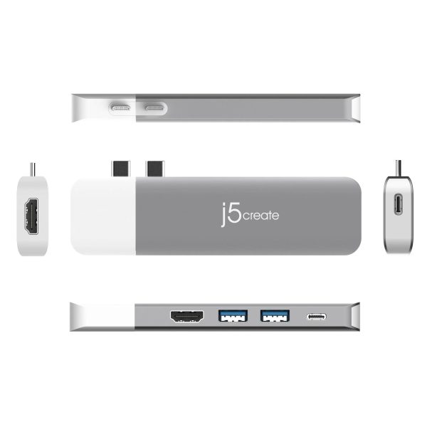 Модулна докинг станция j5create JCD387, 2 модула, USB-C 6