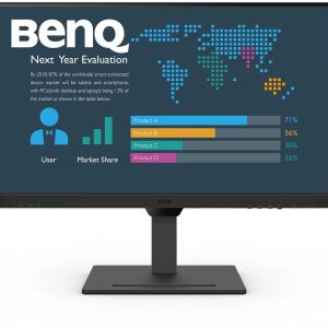 Монитор BenQ BL2790QT, 27 inch, IPS QHD, DisplayPort, HDMI, USB-C, Черен 1