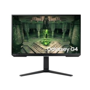 Монитор SAMSUNG 25BG400 25" Odyssey G4, 1920x1080, IPS 240Hz, 1 ms, 400cd/m2, 1000:1, DP, 2xHDMI, Черен 1