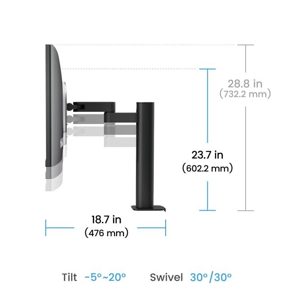 Монитор за програмиране BenQ RD280UA, 28.2", Ergo Stand 7