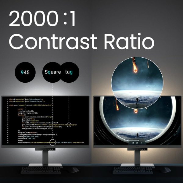 Монитор за програмиране BenQ RD320UA, 31.5", Ergo Stand 3
