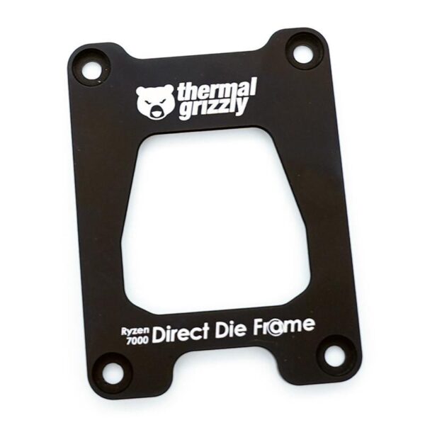 Монтажна рамка Thermal Grizzly Ryzen 7000 Direct Die Frame, Алуминий, Черен 1