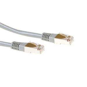 Мрежов пач кабел ACT F/UTP, CAT5E, RJ-45 - RJ-45, 2.00 m, Сив 1