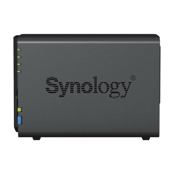 Мрежов сторидж Synology DS223, За 2 диска, 2GB, Гигабит, USB3.2 3