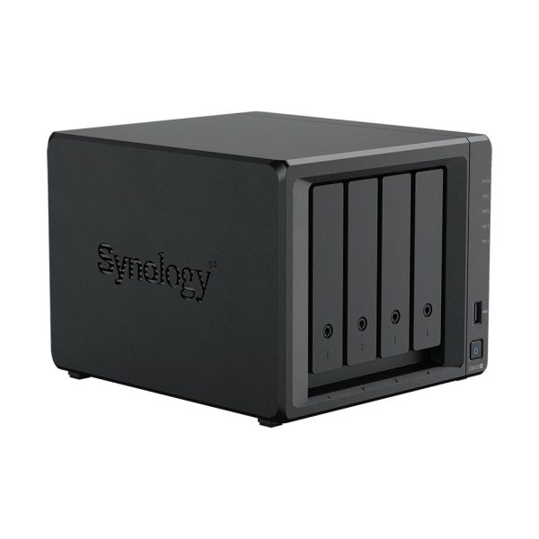Мрежов сторидж Synology NAS DS423+, за 4 диска, Intel Celeron J4125, .2GB DDR4 2