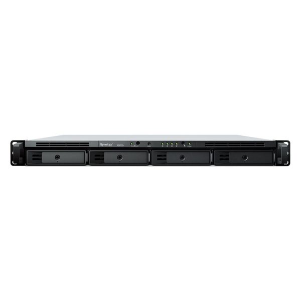 Мрежов сторидж Synology RS822+, За 4 диска, До 108TB, 2 GB DDR4, Гигабит, USB3.2 Gen 1 1