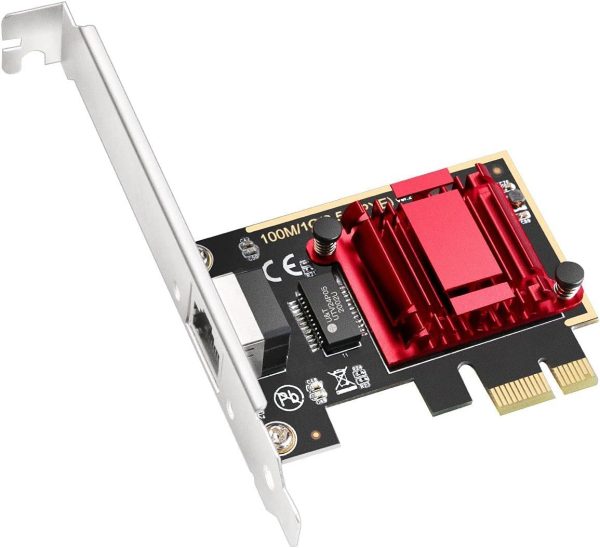 Мрежова карта Cudy PE25, PCIe, 10 Mbps/ 100 Mbps/ 1 Gbps/ 2.5 Gbps 1