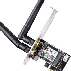 Мрежова карта Cudy WE3000, WiFi 6, PCIe, 2.4/5 GHz, 574 - 2402 Mbps 1