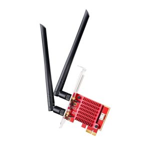Мрежова карта Cudy WE3000S, PCIe, 3-бандов, 2.4/5~/6 GHz, 574 - 2400 Mbps 1