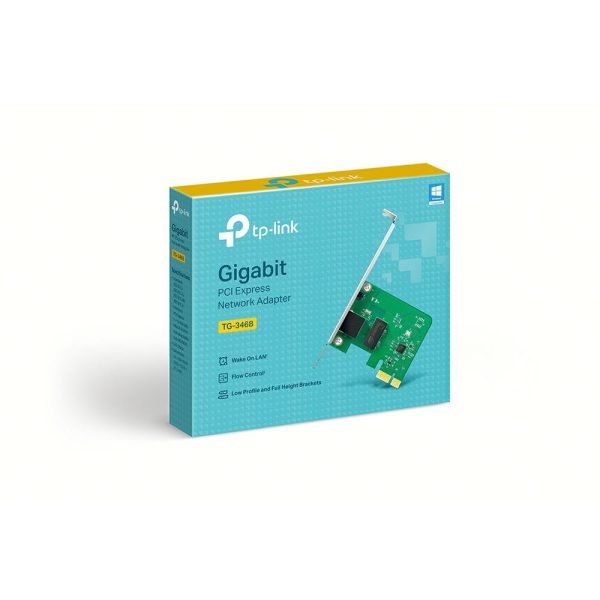 Мрежова карта TP-LINK TG-3468, PCI-ex, V4, low 3