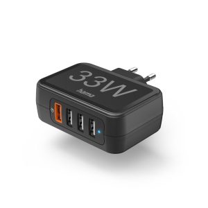 Мрежово зарядно 33 W, 4xUSB, HAMA-201629 1
