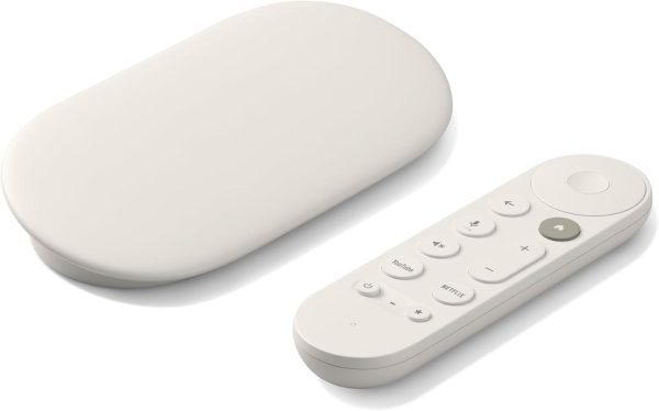Мултимедиен плеър Google TV Streamer 4K, 32GB, с дистанционно 1