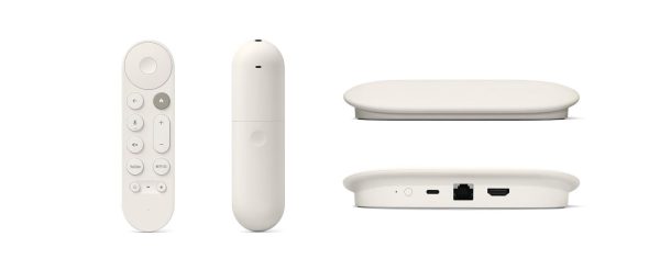 Мултимедиен плеър Google TV Streamer 4K, 32GB, с дистанционно 2