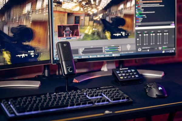 Настолен микрофон Elgato Wave 3 12