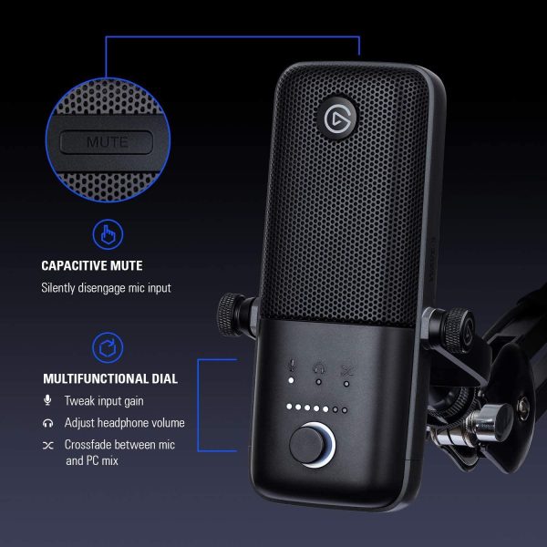 Настолен микрофон Elgato Wave 3 3