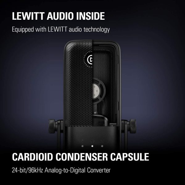 Настолен микрофон Elgato Wave 3 4