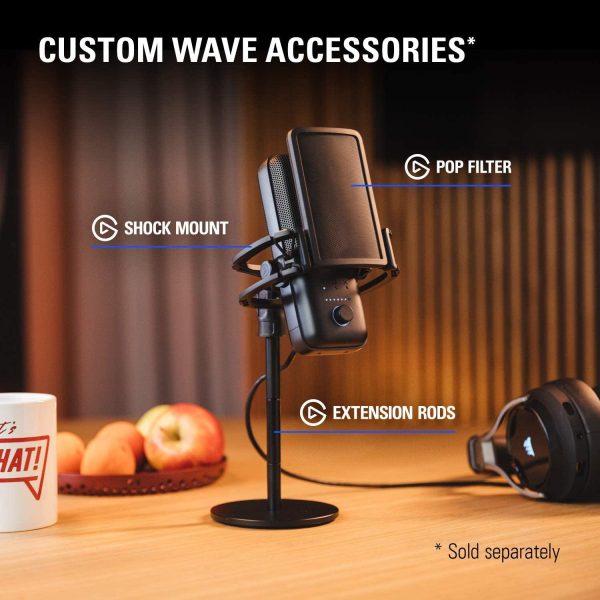 Настолен микрофон Elgato Wave 3 8