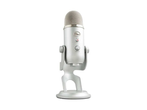 Настолен микрофон Logitech Blue YETI - Silver 1